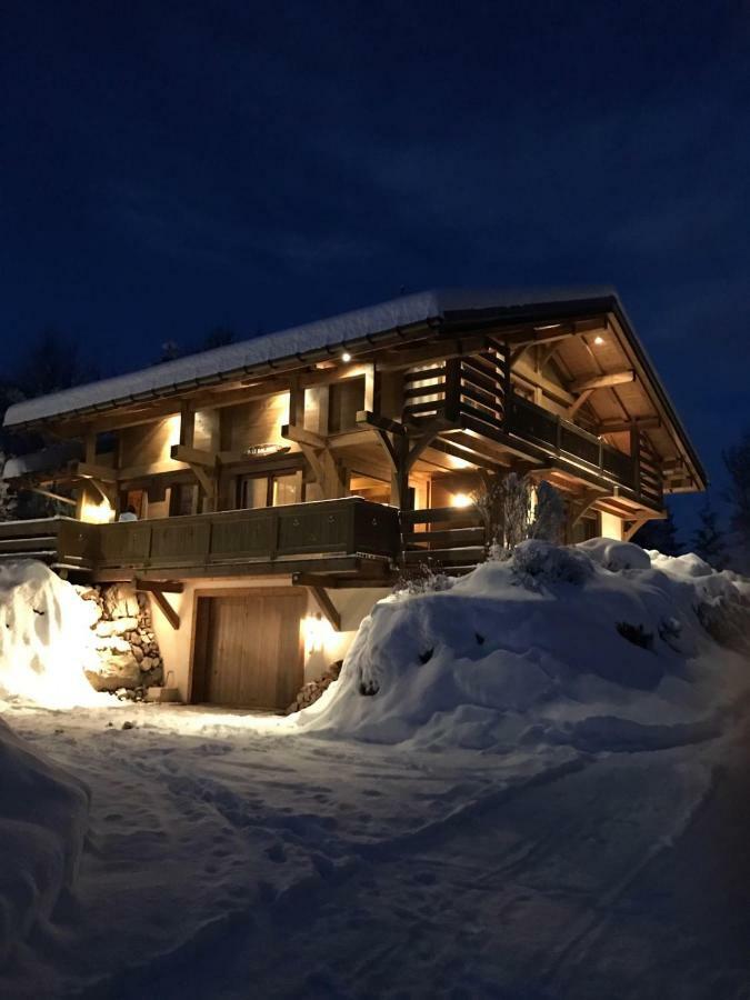 Chalet Le Solaret Megève Exteriör bild